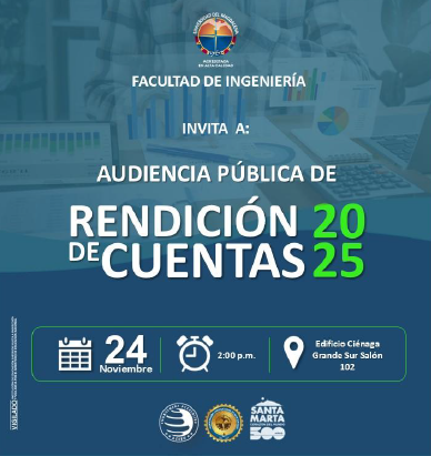 Portada de rendición de cuentas 2025